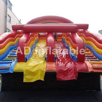 Custom water park water slide for inflatable pool