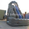 Inflatable curved water slide with pool, wild rapids water slides