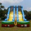 2 Lane Run Splash the tidal wave commercial inflatable water slides, Tower Of Terror Water Slide