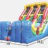 18' Double Lane Slide with ladder adult inflatable water slides