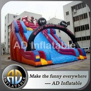 Inflatable mickey mouse slide,Water slide inflatables sale,Big inflatable mickey mouse