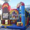 5 in 1 superheros inflatable combo Justice league inflatable jumpers