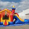 Inflatable 3 in 1 Castle Wet Dry bouncy water slide