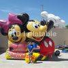 Rental mickey and minnie inflatable castle games, inflatable game jumping castle