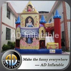 Bouncy castles,5 in 1 combo,Princess bouncy castles