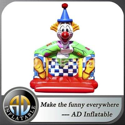 Cute small Inflatable Children Castle clown bounce house