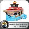 Fun pirate ship bounce slide combo new 2015 inflatable