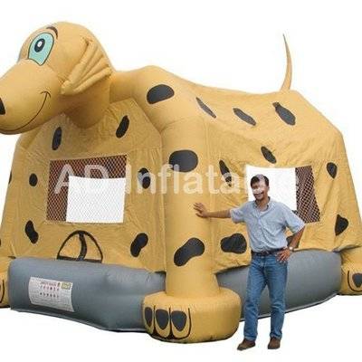 PVC commercial spotty dog animal inflatable bouncer big bounce houses for sale