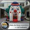 Funny clown inflatable house residential bounce house