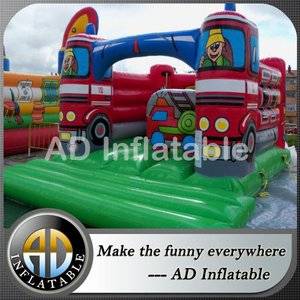 Fire truck bounce house,Inflatable moon walker,Fire engine truck bounce house