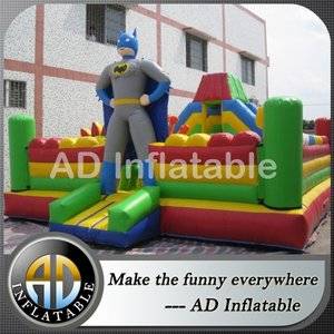 Inflatable play centers,Inflatable outdoor playground,Batman inflatable fun city