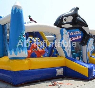 Under the sea pacific Kids Inflatable Playing Funland