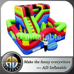 Air commercial obstacle course,Inflatable maze combo,Colorful inflatable obstacle