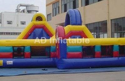 Giant inflatable combo adrenaline rush extreme inflatable big obstacle