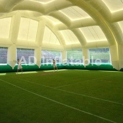 Single deck giant tennis inflatable sports building tent
