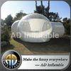 Clear inflatable transparent bubble lawn tent price with floor bottom