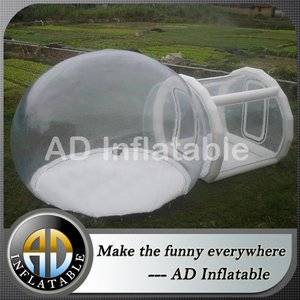 Inflatable clear dome tent,Outdoor camping bubble,Inflatable dome tent