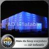 LED lighted inflatable cube tents for party, event and show