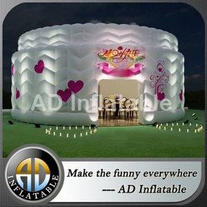 Inflatable cake tent,Lighting tent for party,Inflatable birthday cake tent