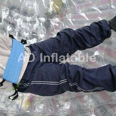 Giant grass rolling human inflatable body zorb ball for kids
