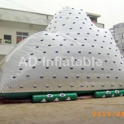 Giant Water park toys of Inflatable iceberg water toy, inflatable iceberg climbing wall equipment