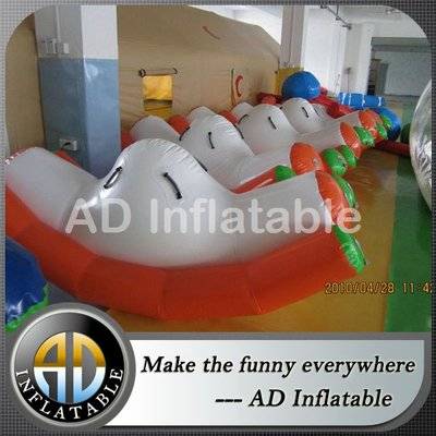 Inflatable water floating totter, inflatable seesaw water totter, inflatable totter wholesale