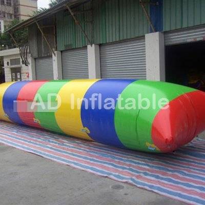 Colorful custom Inflatable Water Blob for Jumping, Inflatable Water Blob Pillow Jumping Game