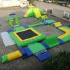 Custom Giant Inflatable Water Park, inflatable floating aqua park