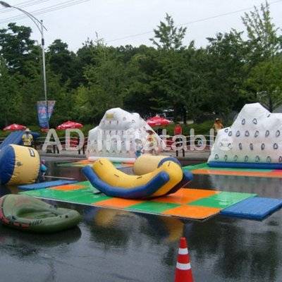Adult beach Inflatable Sea Water sports games inflatable aquatic water park equipment