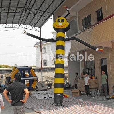 Single leg inflatable air waver, bee air dancer on sale