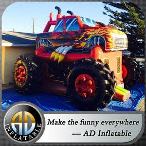 Monster truck bouncer,Monster truck bounce house,Monster truck inflatable