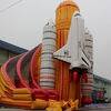 Rocket Space Shuttle Inflatable Slide, inflatable rocket slide