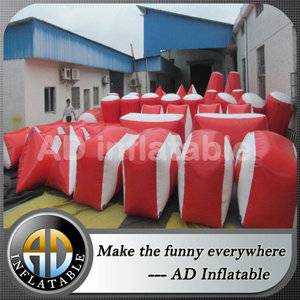 Inflatable paintball field,Inflatable bunkers field,Inflatable Paintball Sport