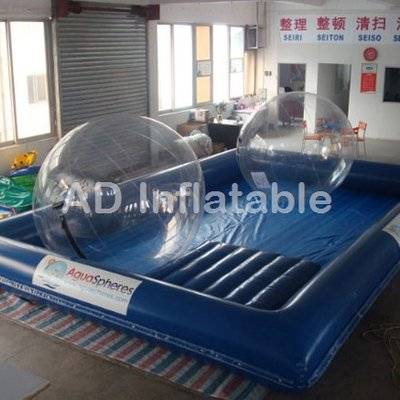 Inflatable water pool with cover, custom inflatable pool, inflatable ball pool
