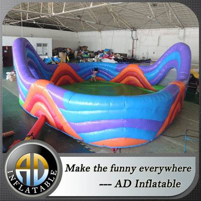 Inflatable foam pit game for party/inflatable soap pool