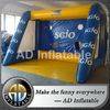 Outdoor Inflatable Football Pitch Soccer Course, Soccer Inflatable Playground, water football pitch