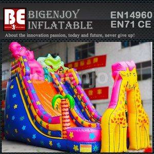 Africa inflatable slide,jungle inflatable slide,inflatable slide