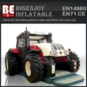 Tractor Combo Slide,Combo Castle Slide,Inflatable Combo Slide