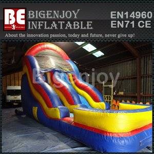 New giant playground slide,inflatable dry slide,playground inflatable dry slide