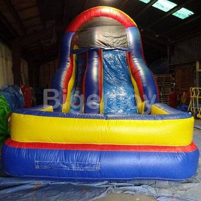 New giant playground slide inflatable dry slide