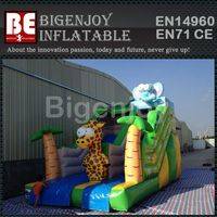 Giraffe slide,inflatable animals slide,animals slide
