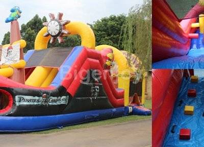Playground equipment china giant inflatable pirate ship