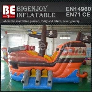 Pirate Ship Slide,Pirate Ship Bounce House,Slide Bounce House