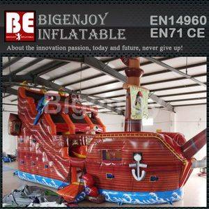 Attractive pirate ship slide,inflatable pirate ship slide,pirate ship slide