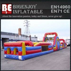 Commercial giant obstacle course,obstacle course challenge Inflatable,obstacle course