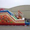 Indians inflatable kids play obstacle course