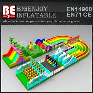 inflatable slide and combo,slide and combo bounce house,slide and combo bounce house