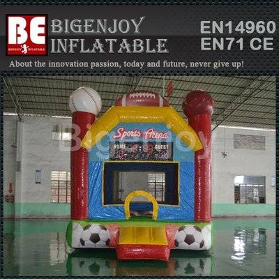 Mini cheap sports arena inflatable bounce