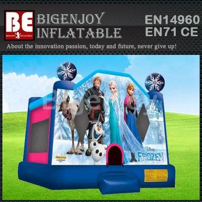 Frozen ice princess frozen jumping house inflatable