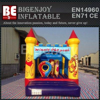 Cheap Winnie the Pooh themed bouncer Trampoline for kids